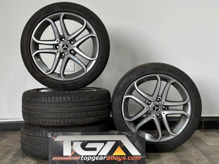 image for 17" Genuine Mercedes A-Class, B-Class, CLA Alloys & Tyres A2454010302