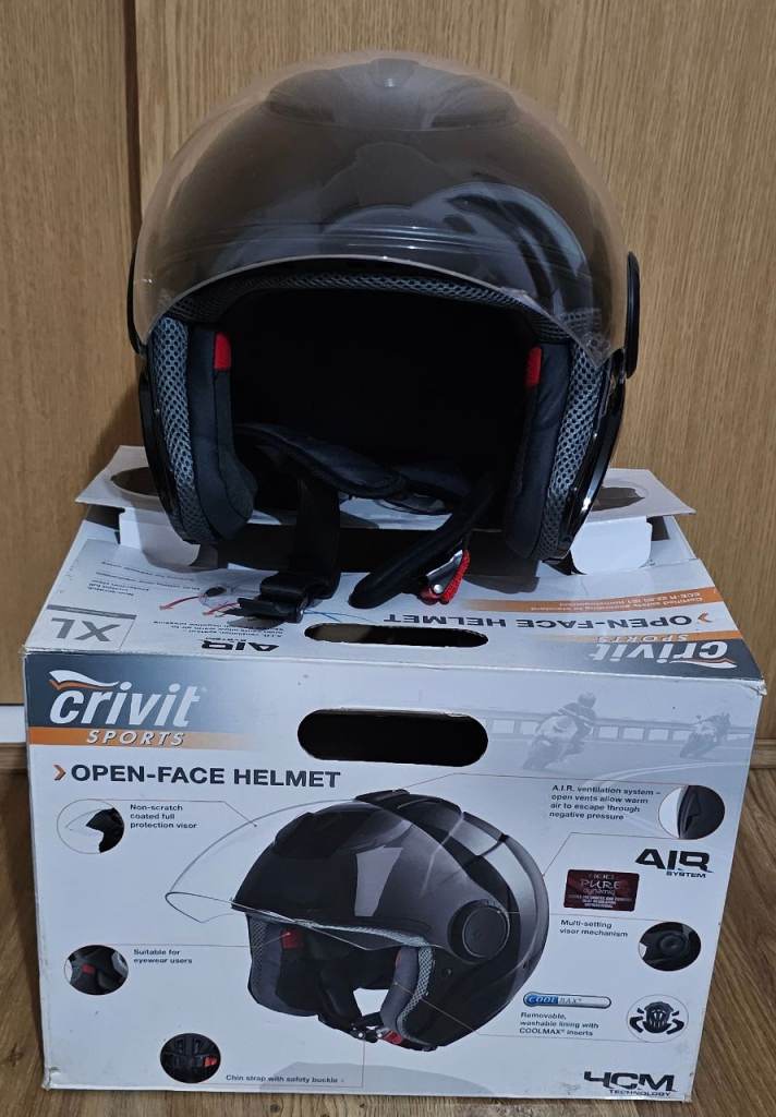 Crivit Sports Open-Face Helmet