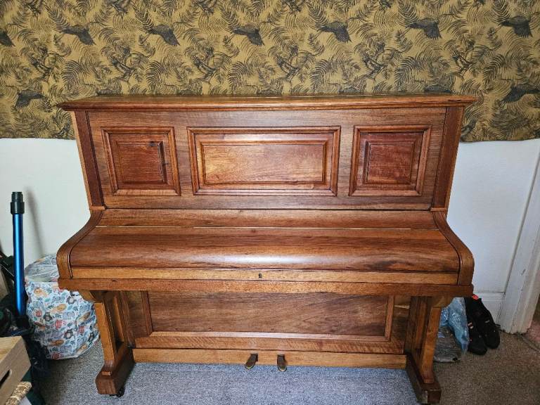 Vintage Upright Piano by Berry of London - Good Condition & Fully working