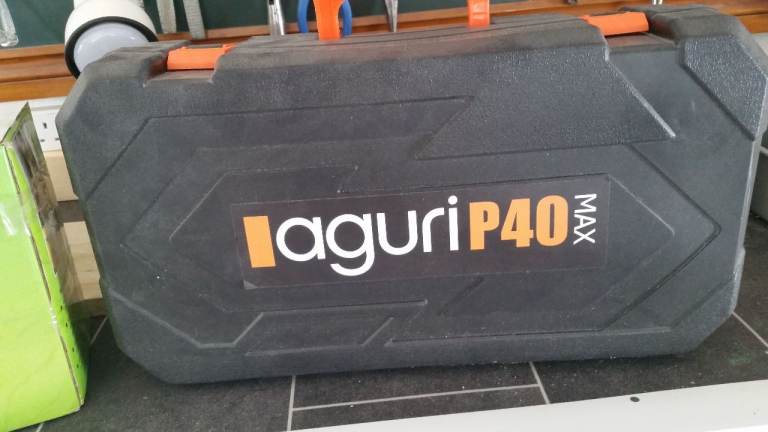 Aguri P40 Max PRESSURE WASHER. Hard Case - Good Condition
