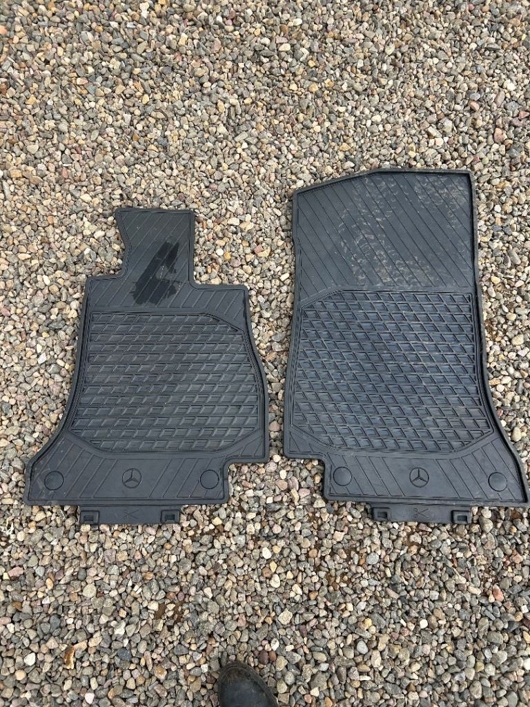 Mercedes c class coupe rubber mats 
