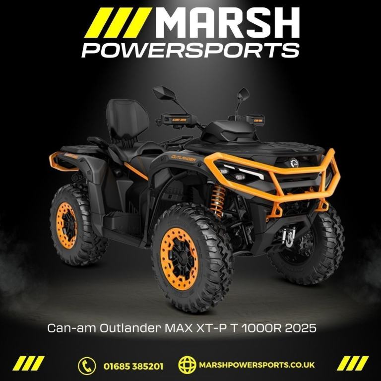 Outlander Max XT-P T 1000R 2025 Model - Can-am Main Dealer - Reserve NOW!
