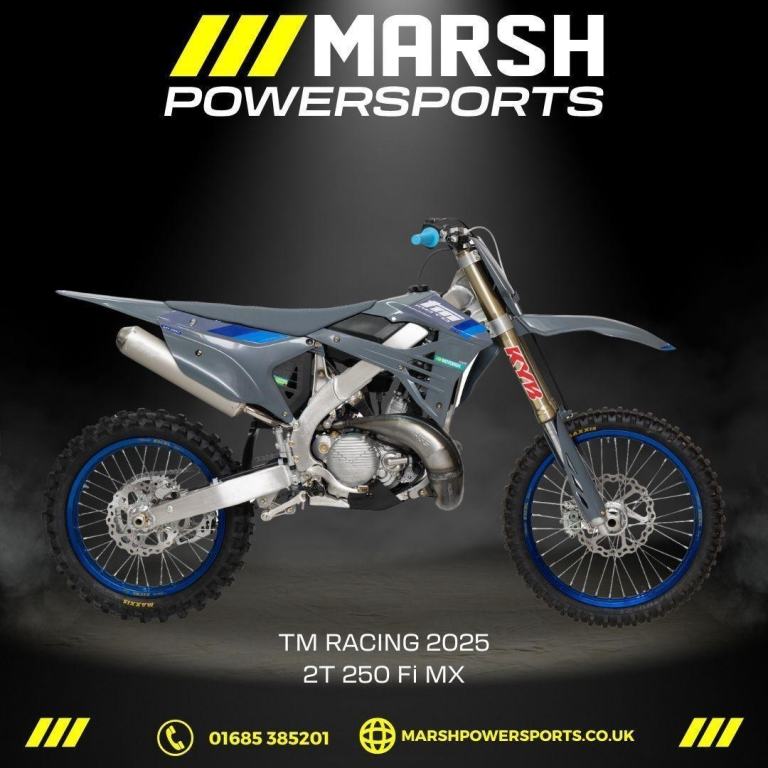TM RACING 2T 250 Fi MX 2025 - TM Racing Official Dealer - Reserve Now!