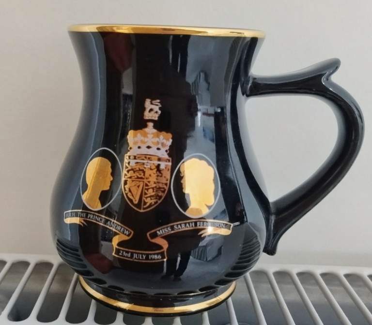 Prinknash Pottery Mug. Andrew & Sarahs wedding
