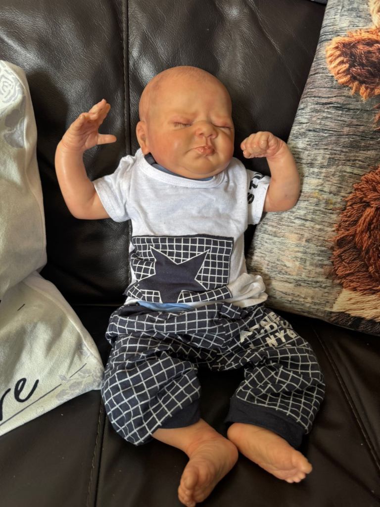 Baby boy reborn doll