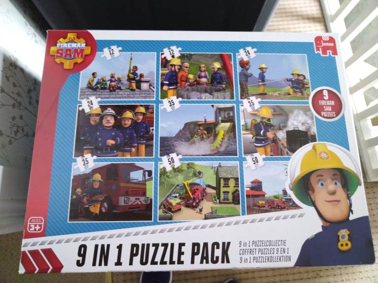 Fireman Sam jigsaws