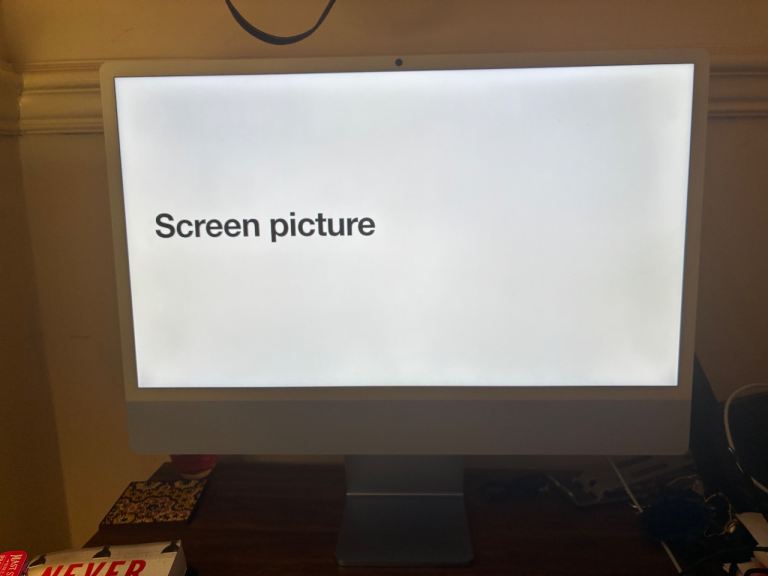 iMac M4 with original box 