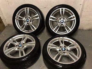 Original BMW M Sport alloys all in immaculate condition no welds no damage on sidewalls.