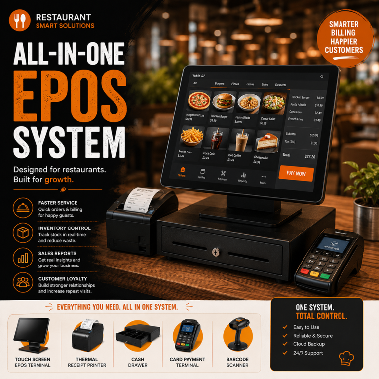 Restaurant Smart EPOS System | Everything You Need in One System