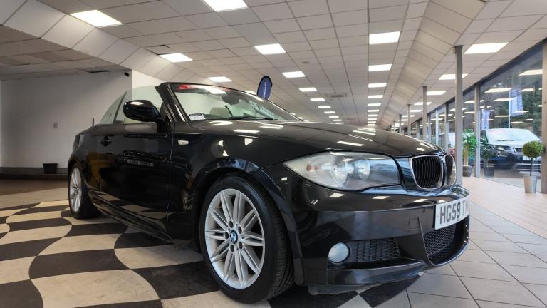 2009 BMW 1 Series 118d M Sport 2dr HG59TYK DIESEL MANUAL 97000  MILES  CONVERTIBLE Diesel Manual