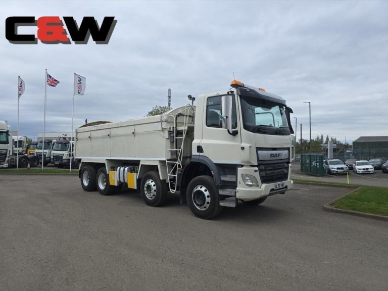 2021 (70) DAF FAD CF 450 8x4 Insulated Aluminium Tipper
