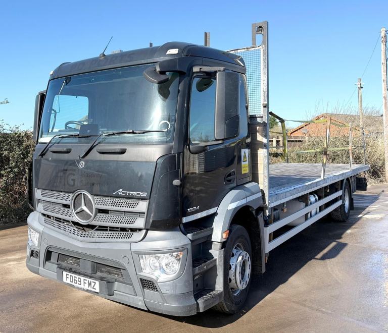 2020 MERCEDES ACTROS 1824 FLATBED IDEAL SCAFFOLDING AIR-CON 18 TON EURO-6