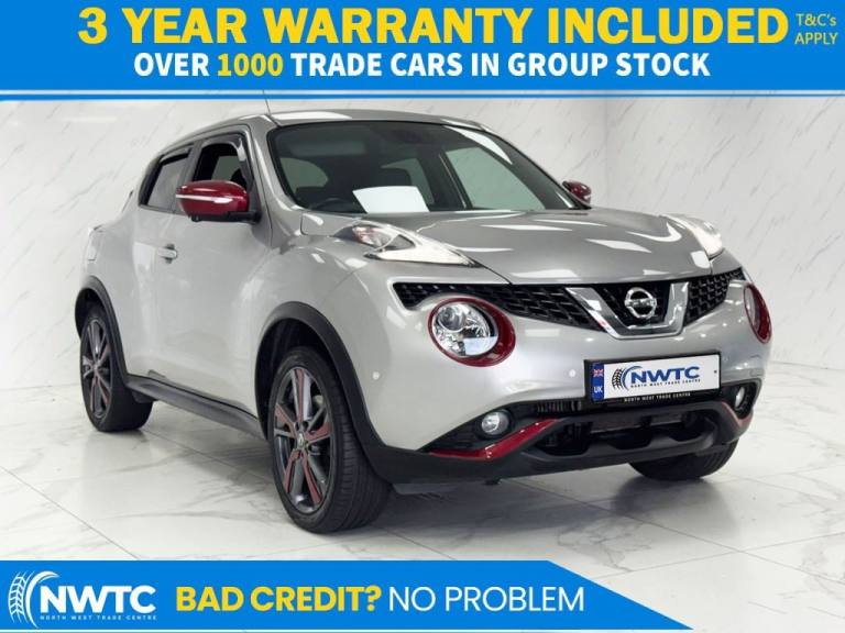 2017 Nissan Juke *AUTO!* 1.6 DIG-T Tekna SUV 5dr Petrol XTRON 4WD Euro 6 (190 ps) FULL SERVI HATC...