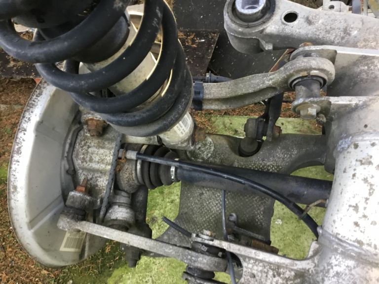 Rear axel 