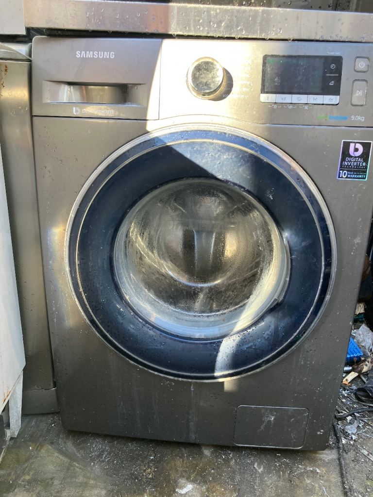 Samsung Washing Machine – Grey, Fair Condition