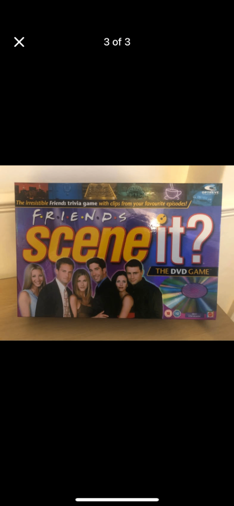 Friends Scene it DVD game 