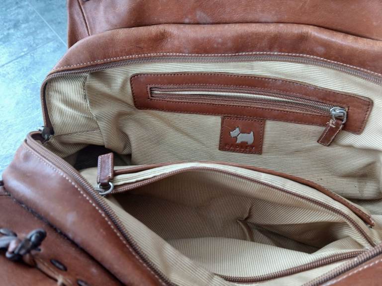 Radley London Brown Leather Handbag – Good Condition