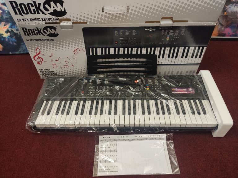RockJam 61 Key Keyboard Piano