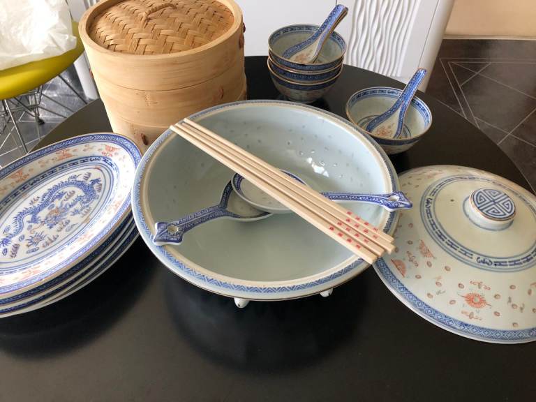Chinese dinner set for 4