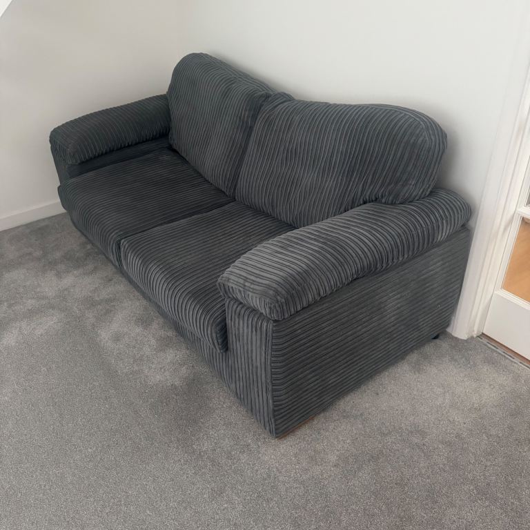 Debenhams two seater corduroy sofa FREE