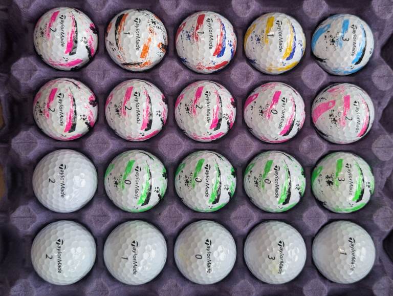 20 Premium Model TaylorMade Speedsoft golf balls in fantastic condition 