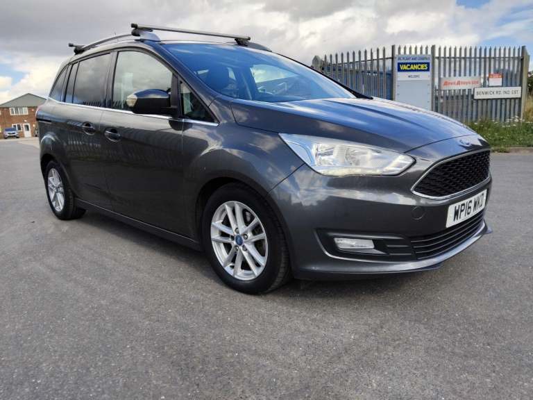 FORD GRAND C-MAX 1.5 TDCi Zetec Grey Manual Diesel 2016 7 SEATS