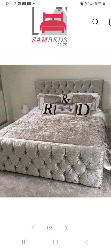 Small double bed