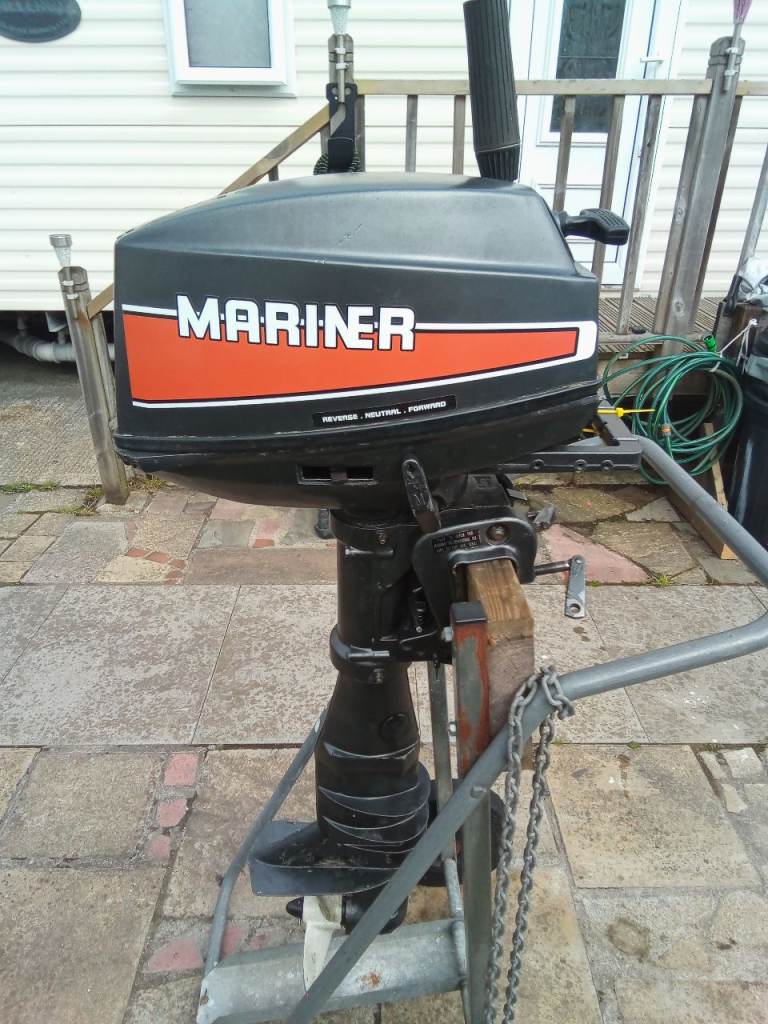 8hp two stroke mariner 
