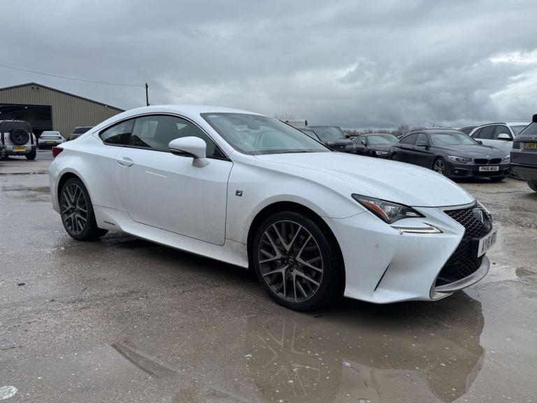 2018 Lexus RC 2.5 RC 300h F Sport CVT 2dr Coupe Hybrid Automatic