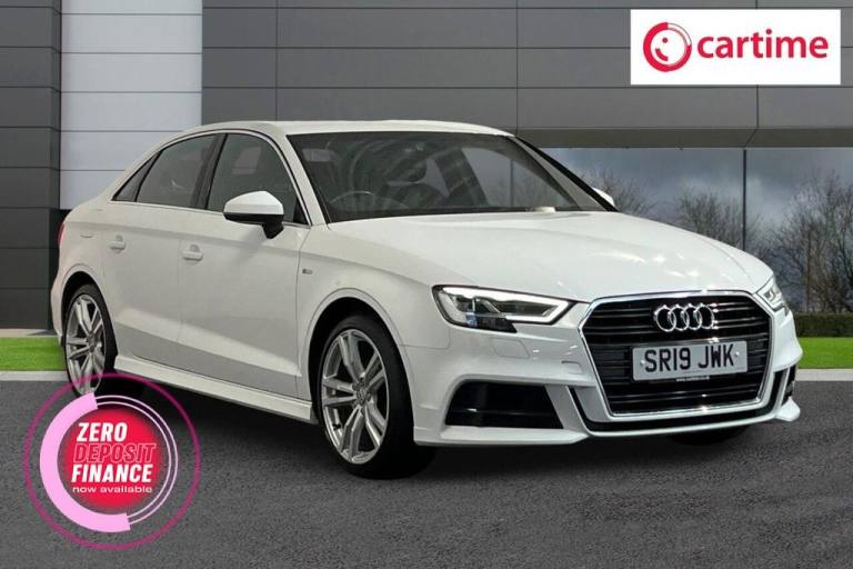 2019 19 AUDI A3 1.5 TFSI COD 35 S LINE SALOON 4DR PETROL S TRONIC EURO 6 (S/S) (