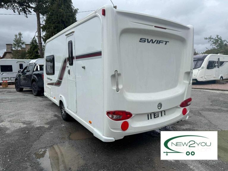 2011 Swift Challenger 480 2 Berth Caravan + Motor Mover - STOCK NO E180
