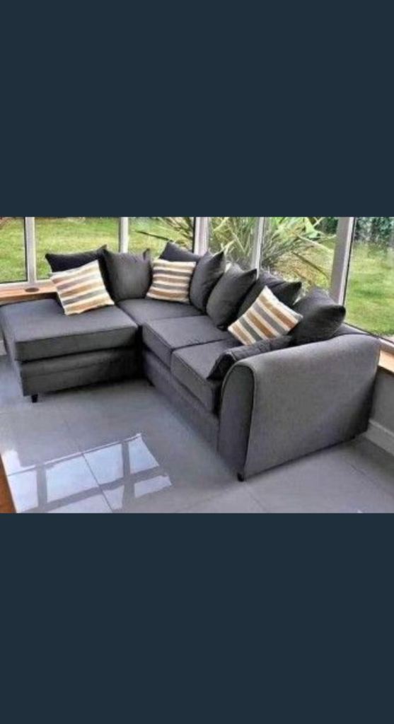 image for Brand New Dylan L-Shape Corner & 3+2 Sofa – All Colours, Free & Fast Home Delivery