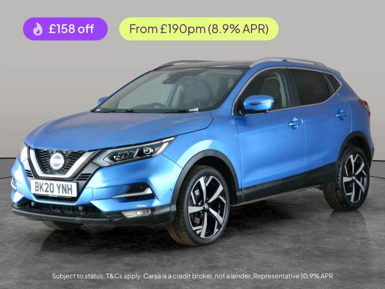 2020 Nissan Qashqai 1.3 DIG-T Tekna SUV 5dr Petrol DCT Auto Euro 6 (s/s) (160 ps) - CARPLAY - B S...
