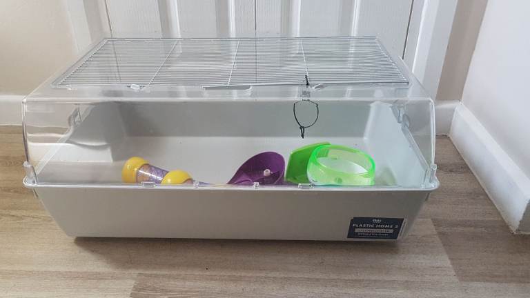 Hamster/ mouse cage with acessories