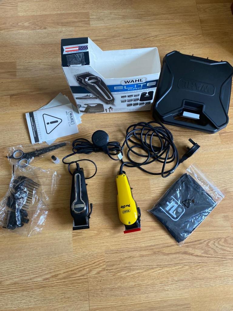 Barber wahl pro & wahl elite pro hair clipper 