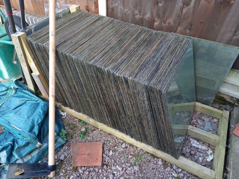 Greenhouse glass, USED, 3mm thick 
