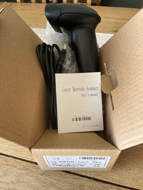SCANNERS Brand new My/Link Laser barcode scanners USB