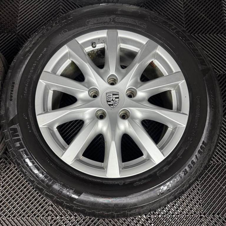 18'' GENUINE PORSCHE CAYENNE MULTISPOKE ALLOY WHEELS ALLOYS TYRES
