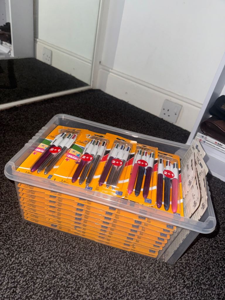 BIC pens 4 colours