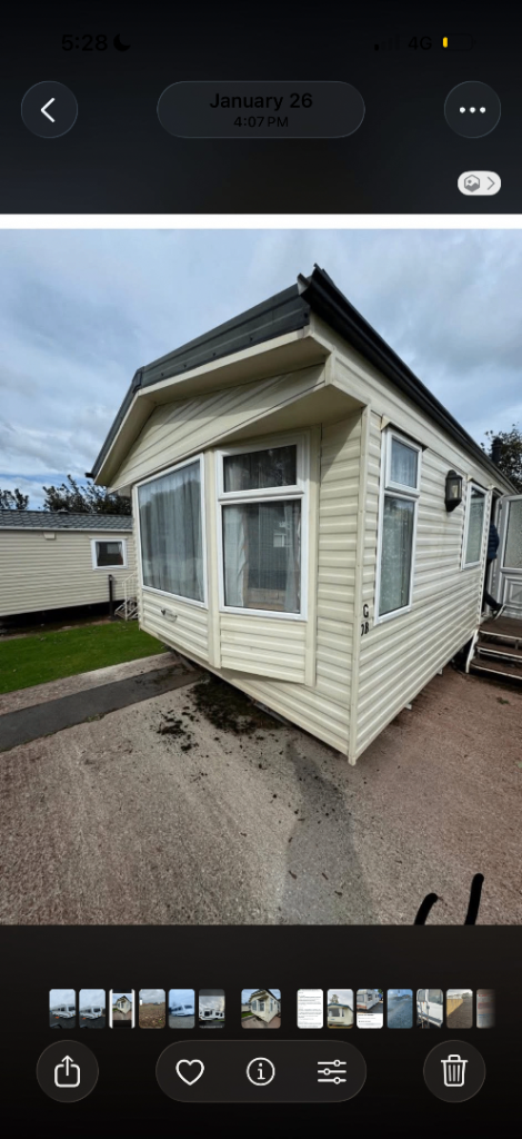 Static Caravan for long-term rent WEETMARSH 