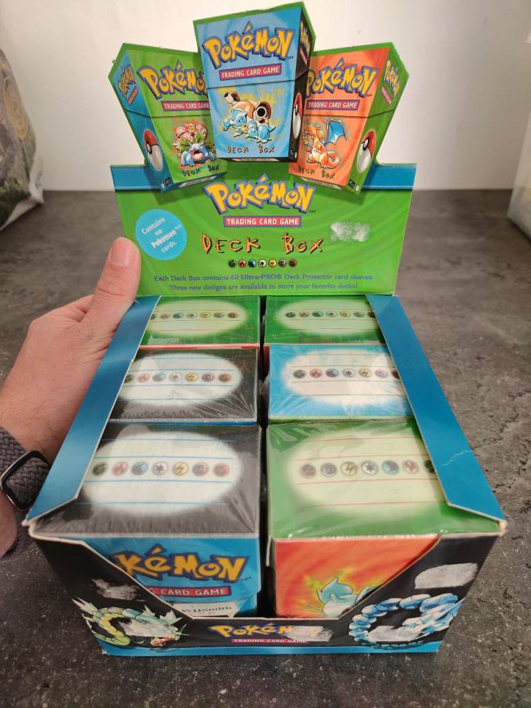 Full Pokémon WotC Era Deck Box Case – New