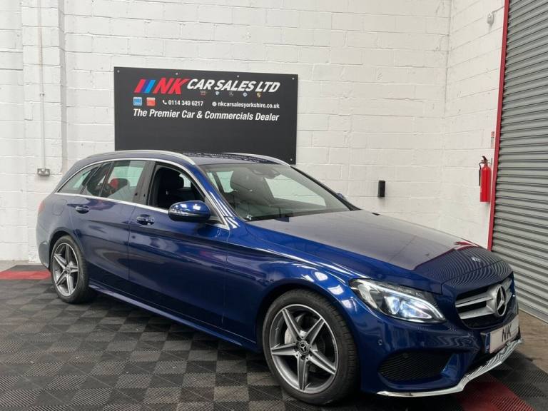 2018 18 MERCEDES-BENZ C CLASS 2.1 C220D AMG LINE ESTATE 5DR DIESEL G-TRONIC+ EUR