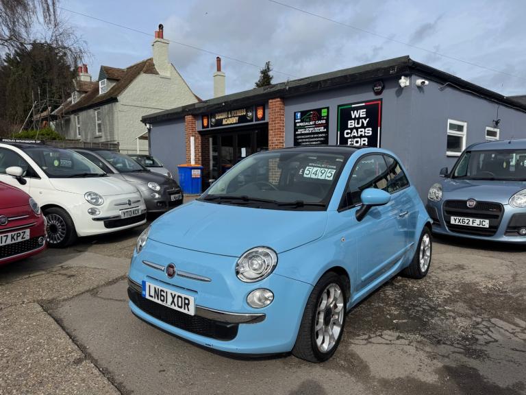2011 Fiat 500 0.9 TwinAir Lounge 3dr Dualogic HATCHBACK Petrol Automatic