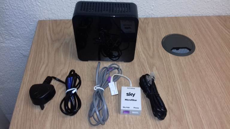SKY modem/router