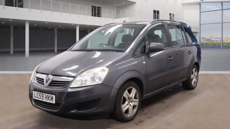 2009 59 VAUXHALL ZAFIRA 1.6 16V EXCLUSIV PETROL 7 SEATER MANUAL SMART MOTOR 