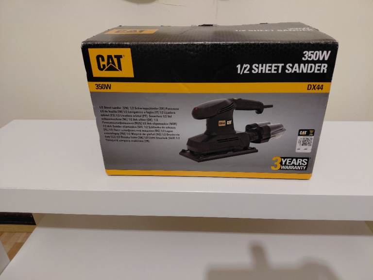 As new CAT electric sander