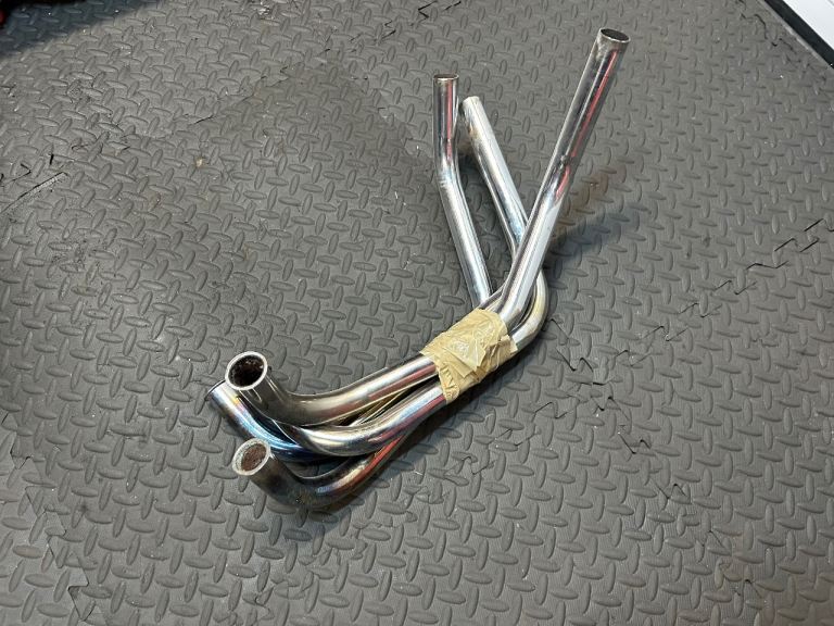Kawasaki Z650 downpipes