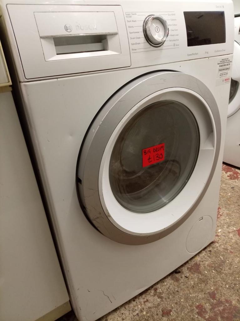 BOSCH WASHING MACHINE WITH BIG DRUM 