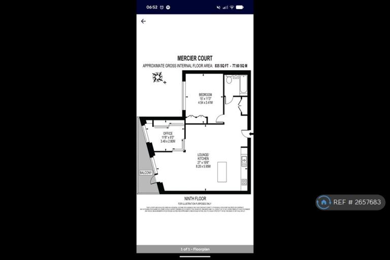 1 bedroom flat in Mercier Court, London, E16 (1 bed) (#2657683)