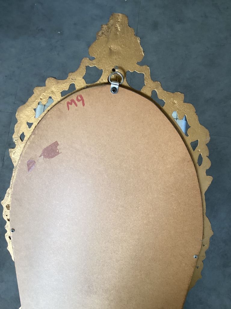 Gilt Framed Arched Mirror
